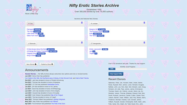 Nifty Archiv für Sex-Stories
